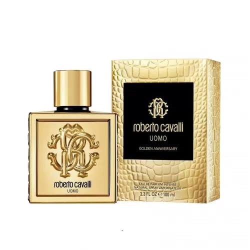 Roberto Cavalli Uomo Golden Anniversary Eau de Parfum Intense 100ml